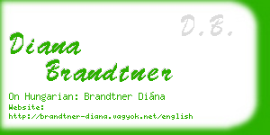 diana brandtner business card